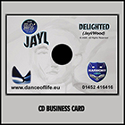 JAYL - Delighted (Single) - CD Biz Card